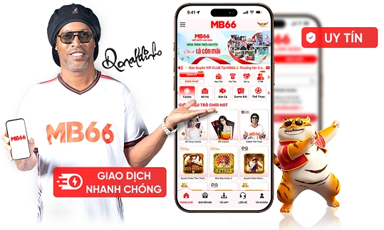 Giao diện tải ứng dụng MB66 trên điện thoại Android và iOS
